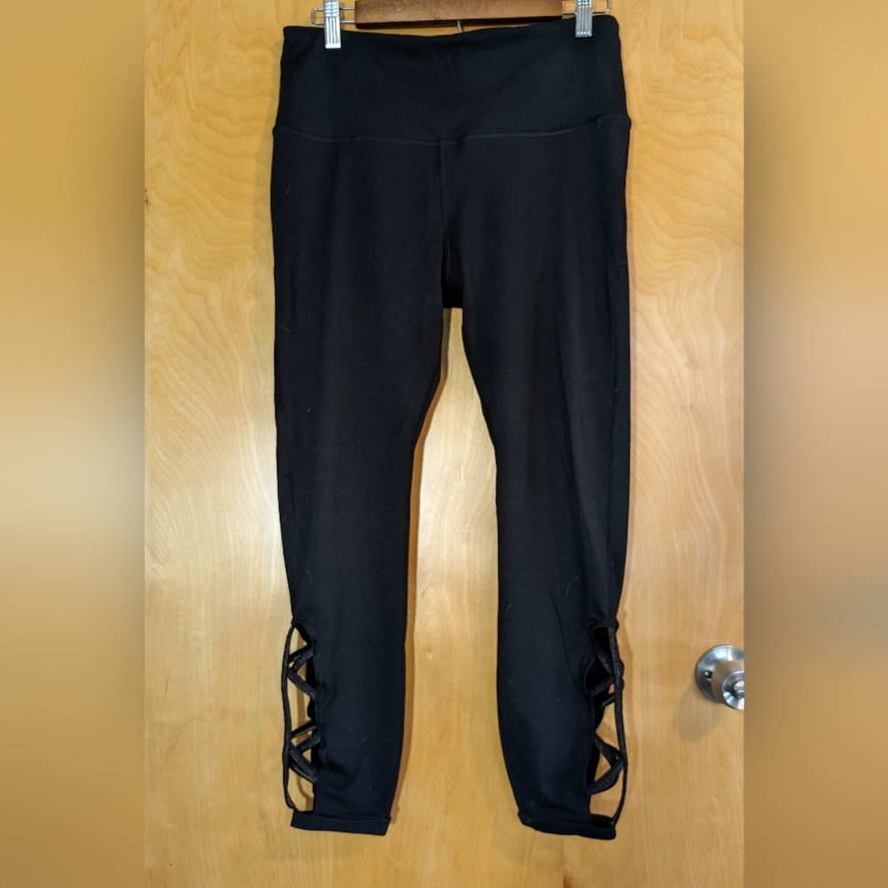 GAIAM Black Yoga Stretch Pants Size Large